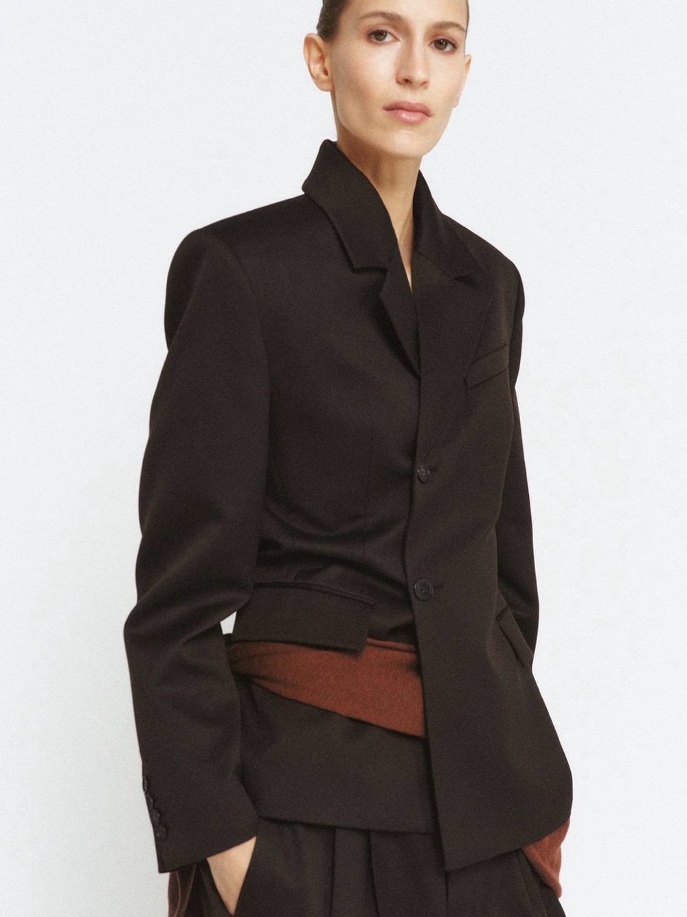 Zara Woman Collection  Double-Breasted Blazer